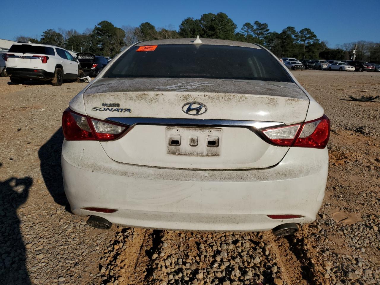 2013 Hyundai Sonata VIN 5NPEC4AC0DH560199 Copart auction photo, top/roof damage thumbnail 6