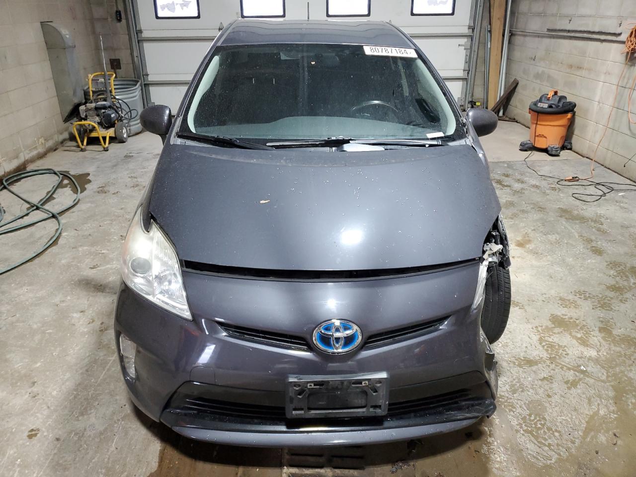 2013 Toyota Prius VIN JTDKN3DU4D1641368 Copart auction photo, front end / rear end damage thumbnail 5