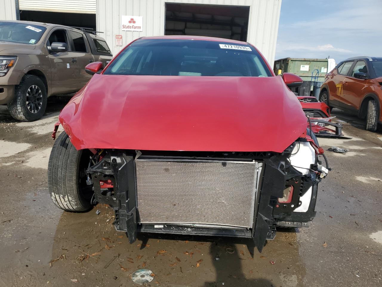 2024 KIA Forte VIN 3KPF24ADXRE837615 Copart auction photo, front end damage thumbnail 5