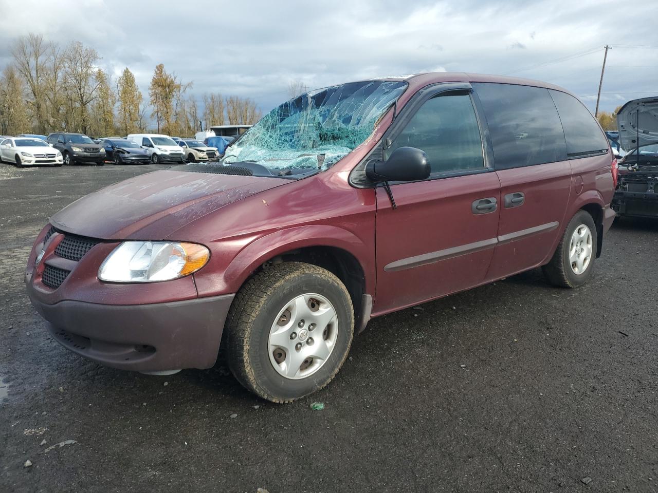 2002 Dodge Caravan VIN 1B4GP25362B671816