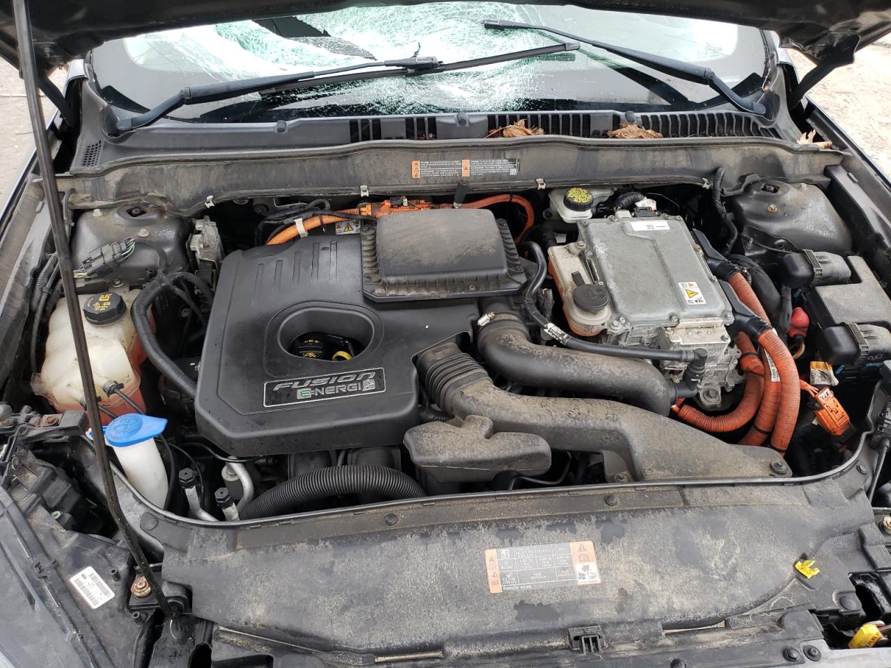 2015 Ford Fusion VIN 3FA6P0SUXFR308068 Copart auction photo, front end / minor dent/scratches damage thumbnail 11