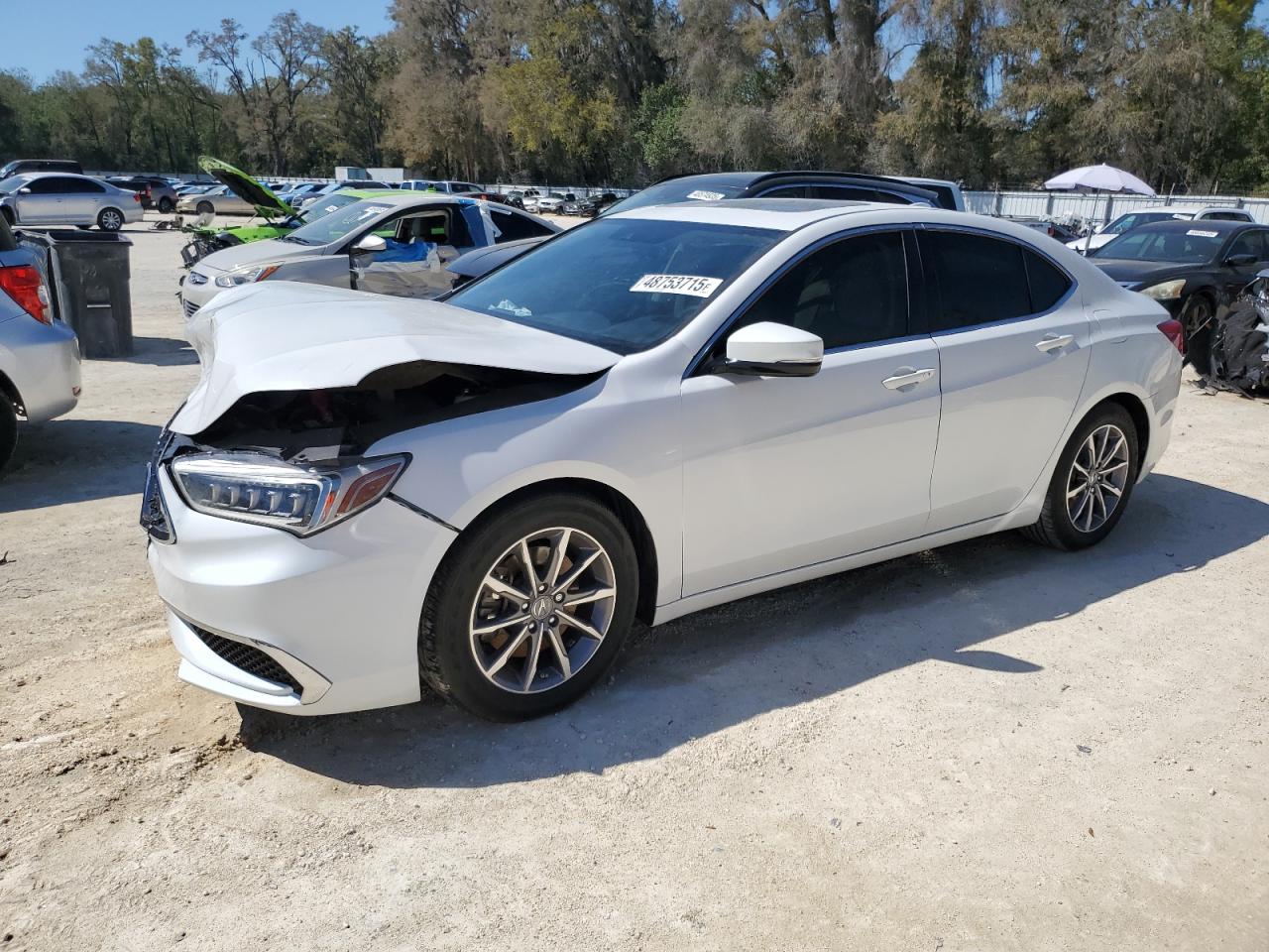 2020 Acura TLX VIN 19UUB1F31LA006263 - Copart auction photo