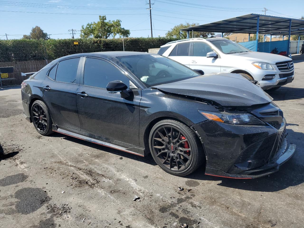 2023 Toyota Camry VIN 4T1KZ1AK6PU077149 Copart auction photo, front end damage thumbnail 4