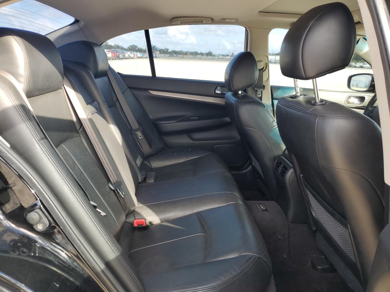2013 Infiniti G VIN JN1CV6AP7DM304313 Copart auction photo, water/flood / rear end damage thumbnail 10
