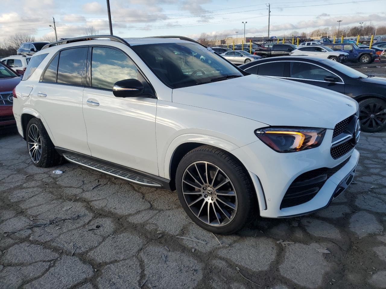 2022 Mercedes-Benz GLE VIN 4JGFB4KB9NA799932 Copart auction photo, rear end / undercarriage damage thumbnail 4
