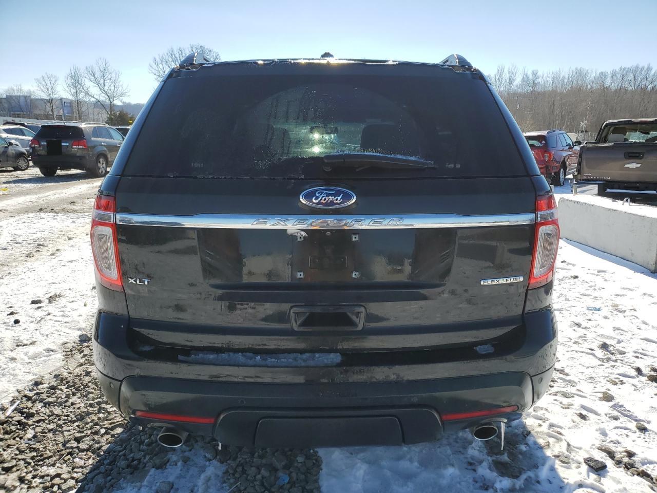 2013 Ford Explorer VIN 1FM5K7D84DGB97322 Copart auction photo, front end / side damage thumbnail 6