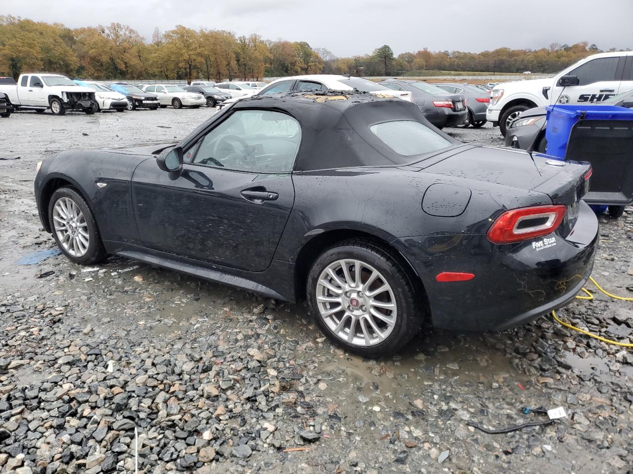 2018 Fiat 124 Spider VIN JC1NFAEK4J0139793 Copart auction photo, burn damage thumbnail 2