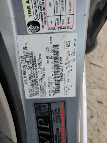 2012 Ford Fusion VIN 3FAHP0HA3CR115794 Copart auction photo, side / minor dent/scratches damage thumbnail 12
