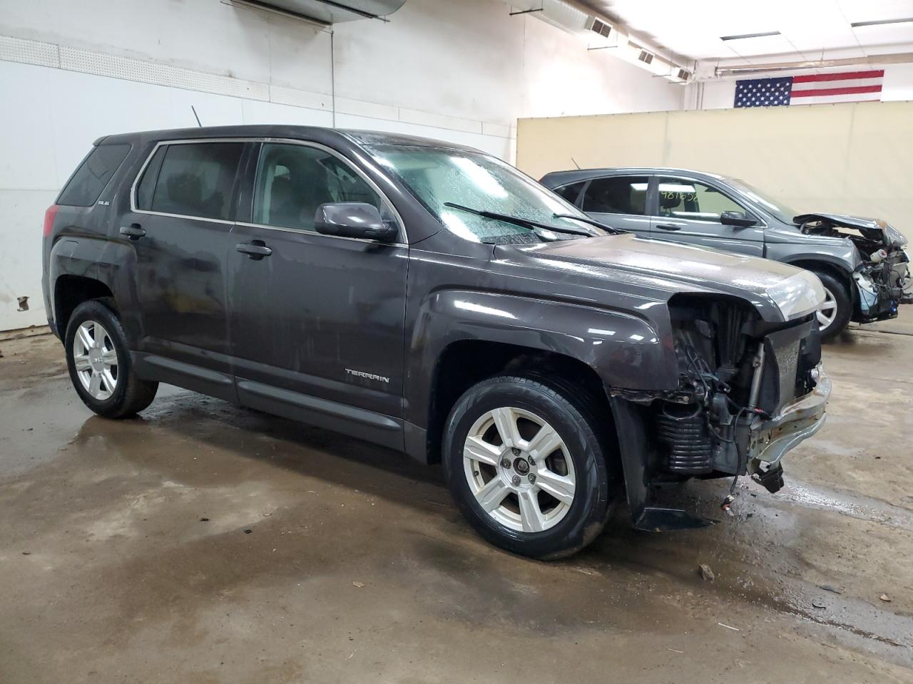 2014 GMC Terrain VIN 2GKALMEK0E6251200 Copart auction photo, front end / minor dent/scratches damage thumbnail 4