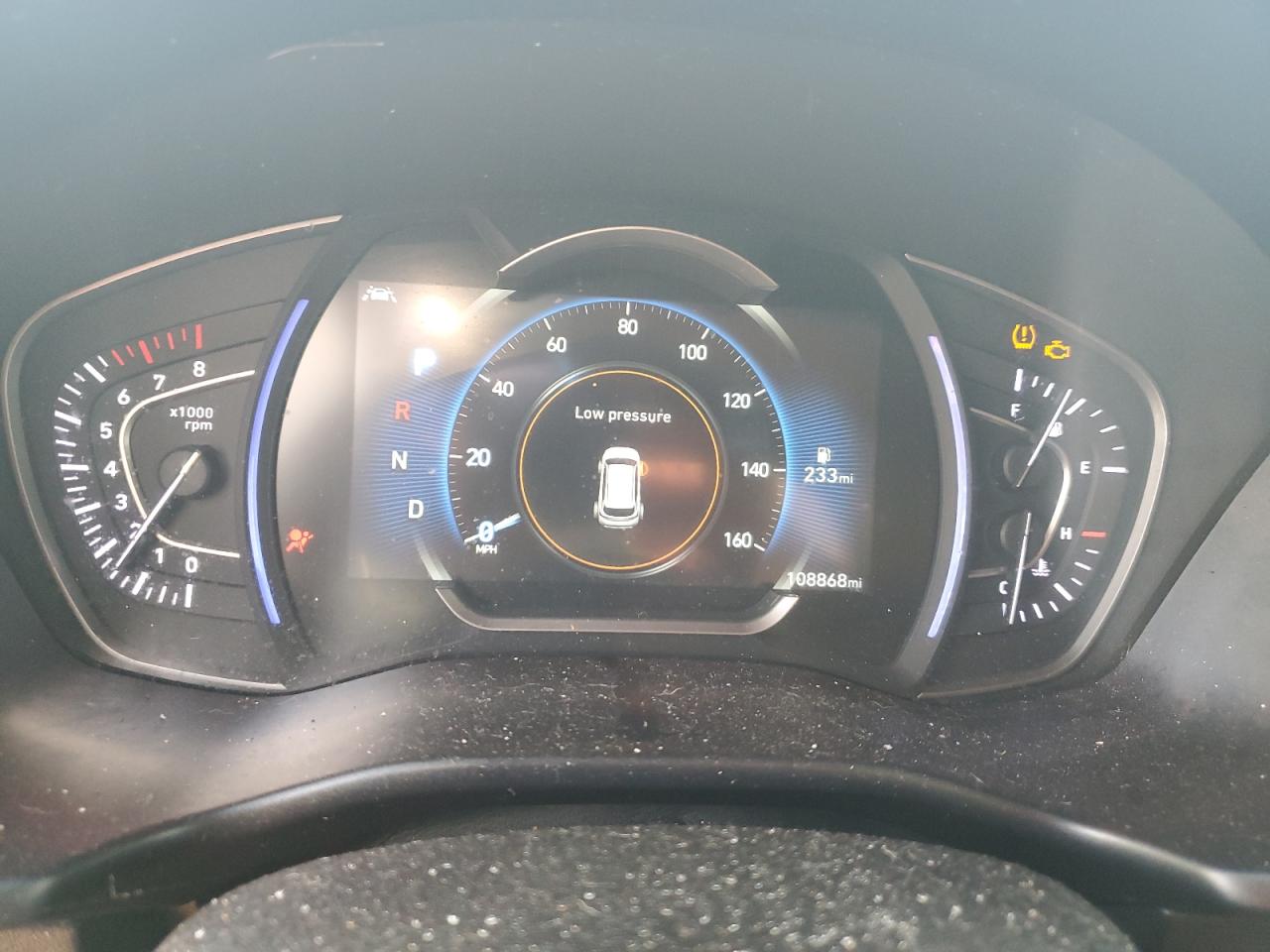 2019 Hyundai Santa Fe VIN 5NMS33AD3KH024721 Copart auction photo, front end damage thumbnail 9
