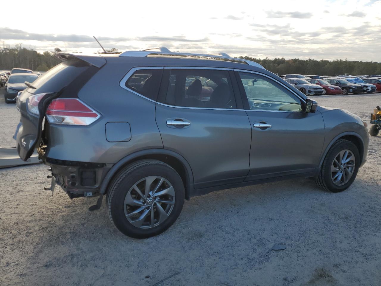 2016 Nissan Rogue VIN JN8AT2MT6GW009292 Copart auction photo, rear end damage thumbnail 3