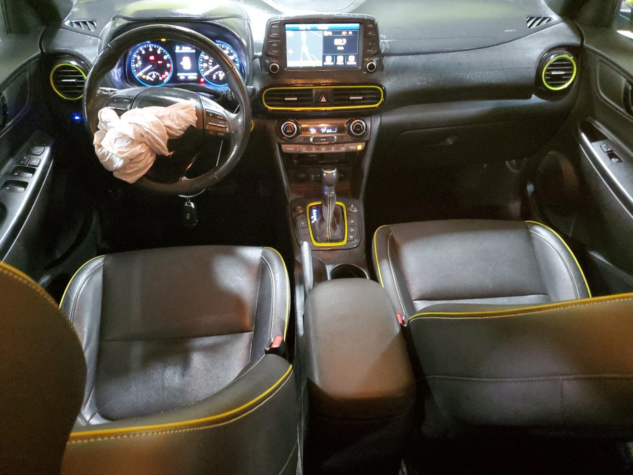 2019 Hyundai Kona VIN KM8K5CA54KU251357 Copart auction photo, front end damage thumbnail 8