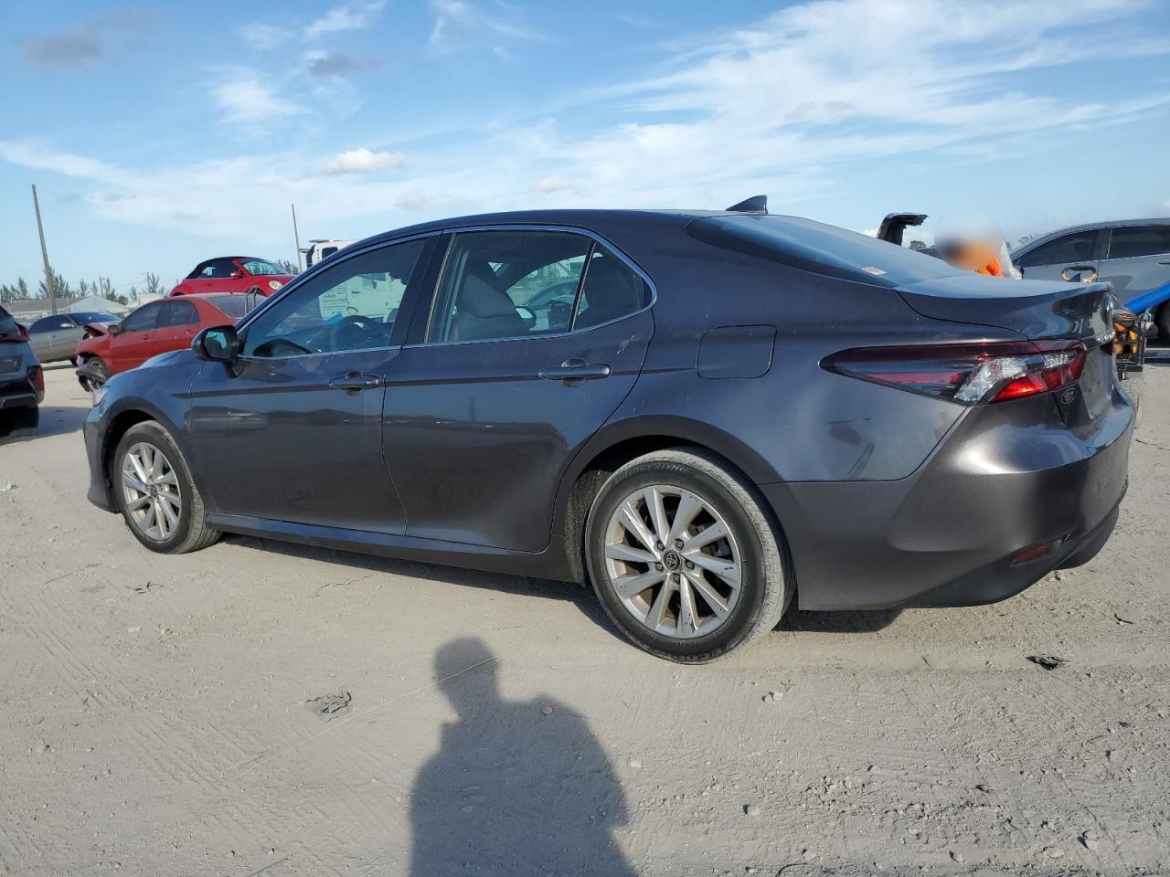 2023 Toyota Camry VIN 4T1C11AK4PU837350 Copart auction photo, rear end / minor dent/scratches damage thumbnail 2