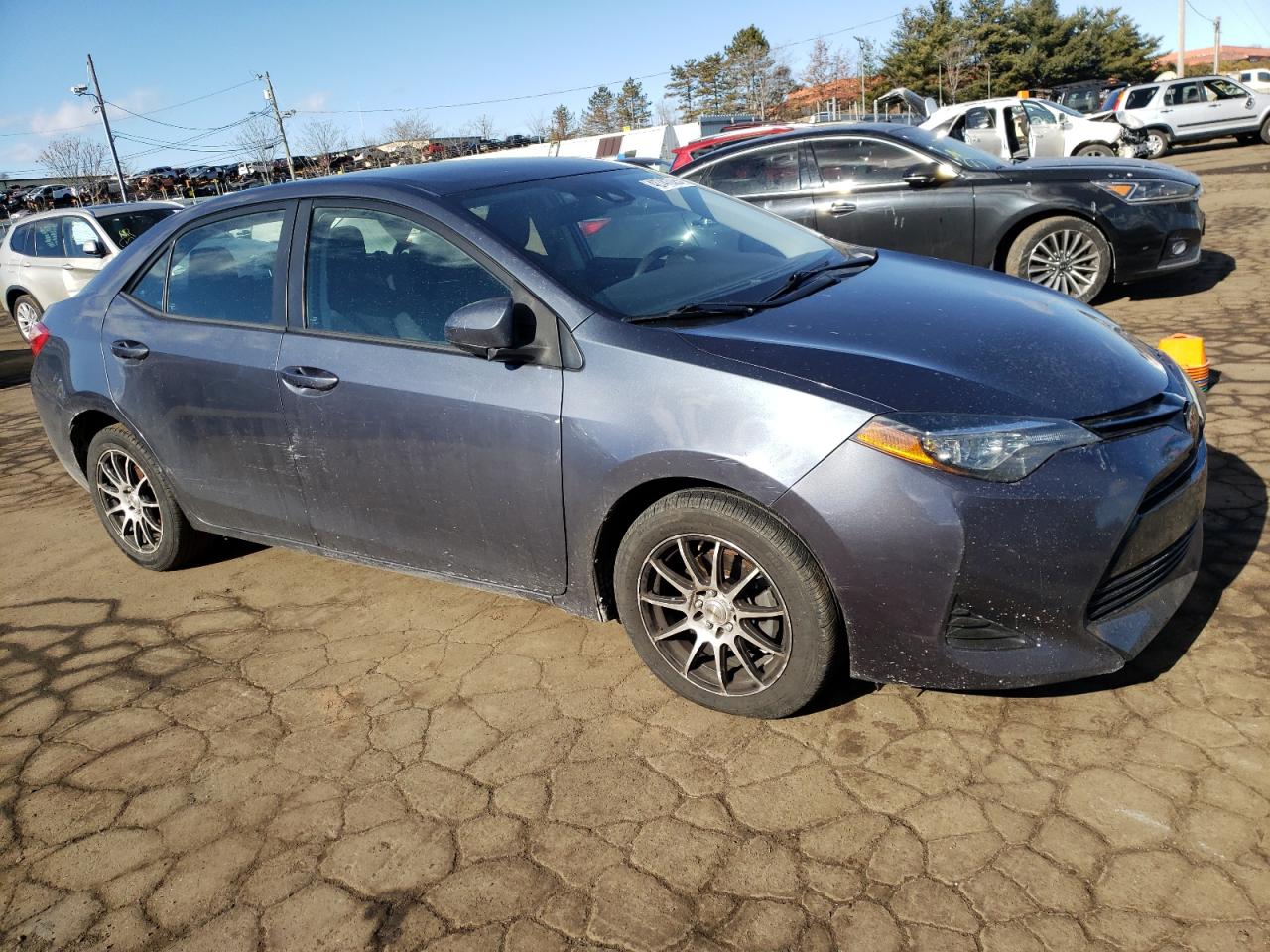 2019 Toyota Corolla VIN 2T1BURHE6KC204991 Copart auction photo, front end damage thumbnail 4