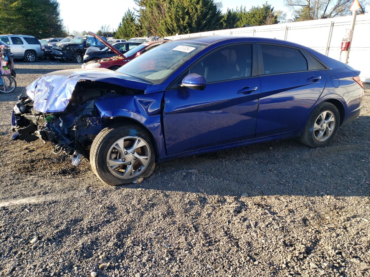 2022 Hyundai Elantra VIN KMHLL4AG8NU333887
