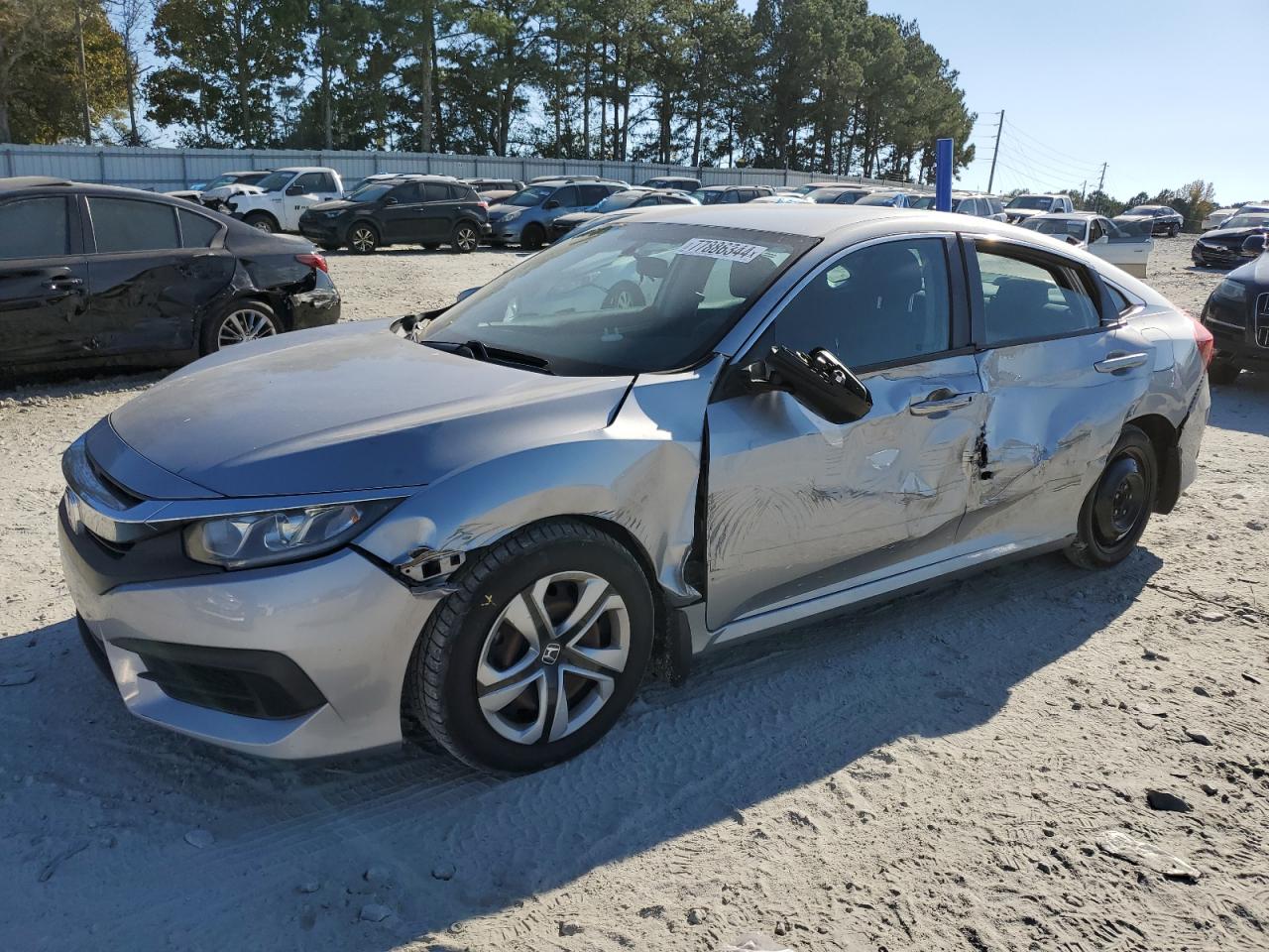2018 Honda Civic VIN 19XFC2F57JE011800