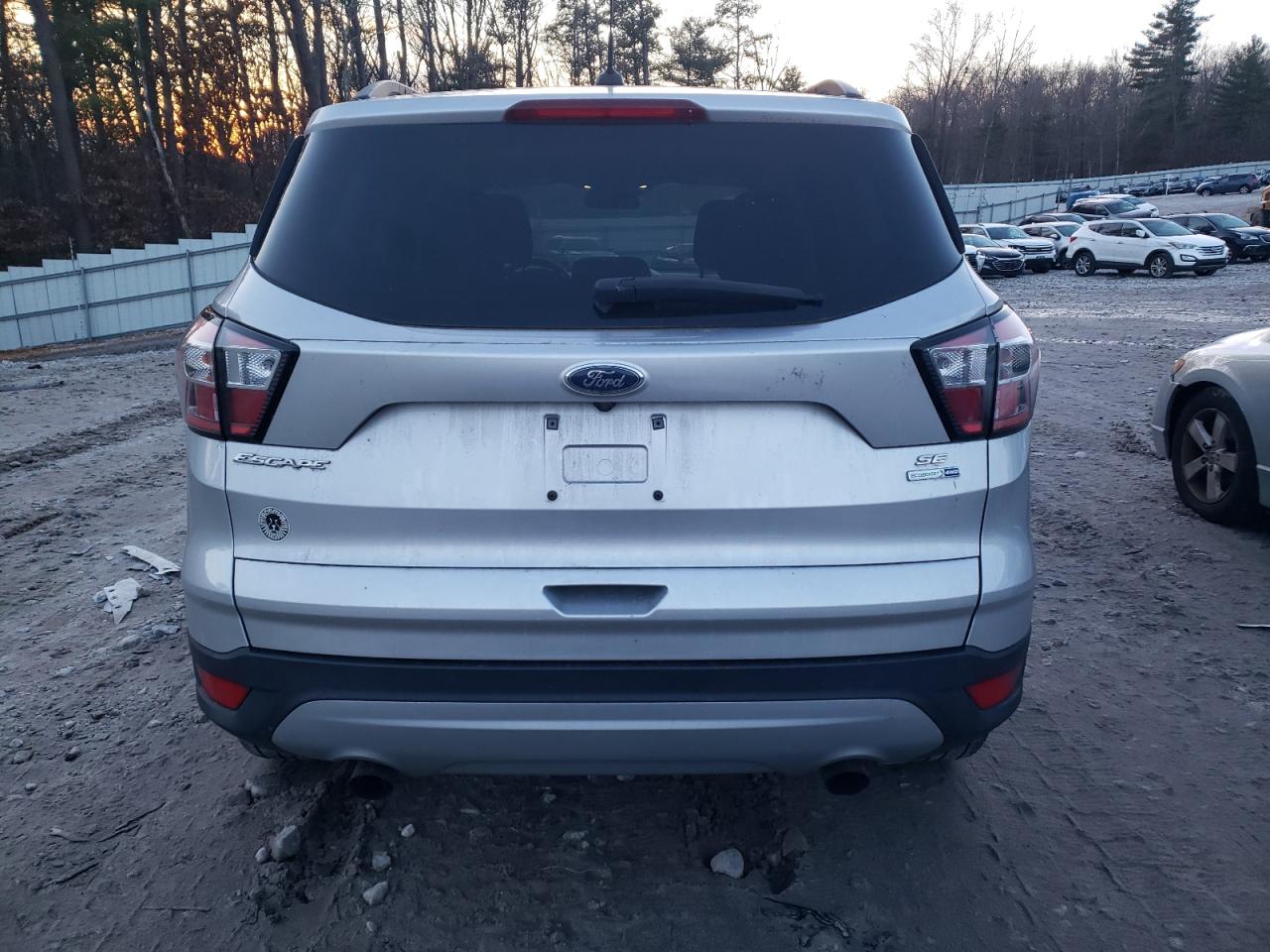 2018 Ford Escape VIN 1FMCU9GD6JUA11573 Copart auction photo, front end damage thumbnail 6