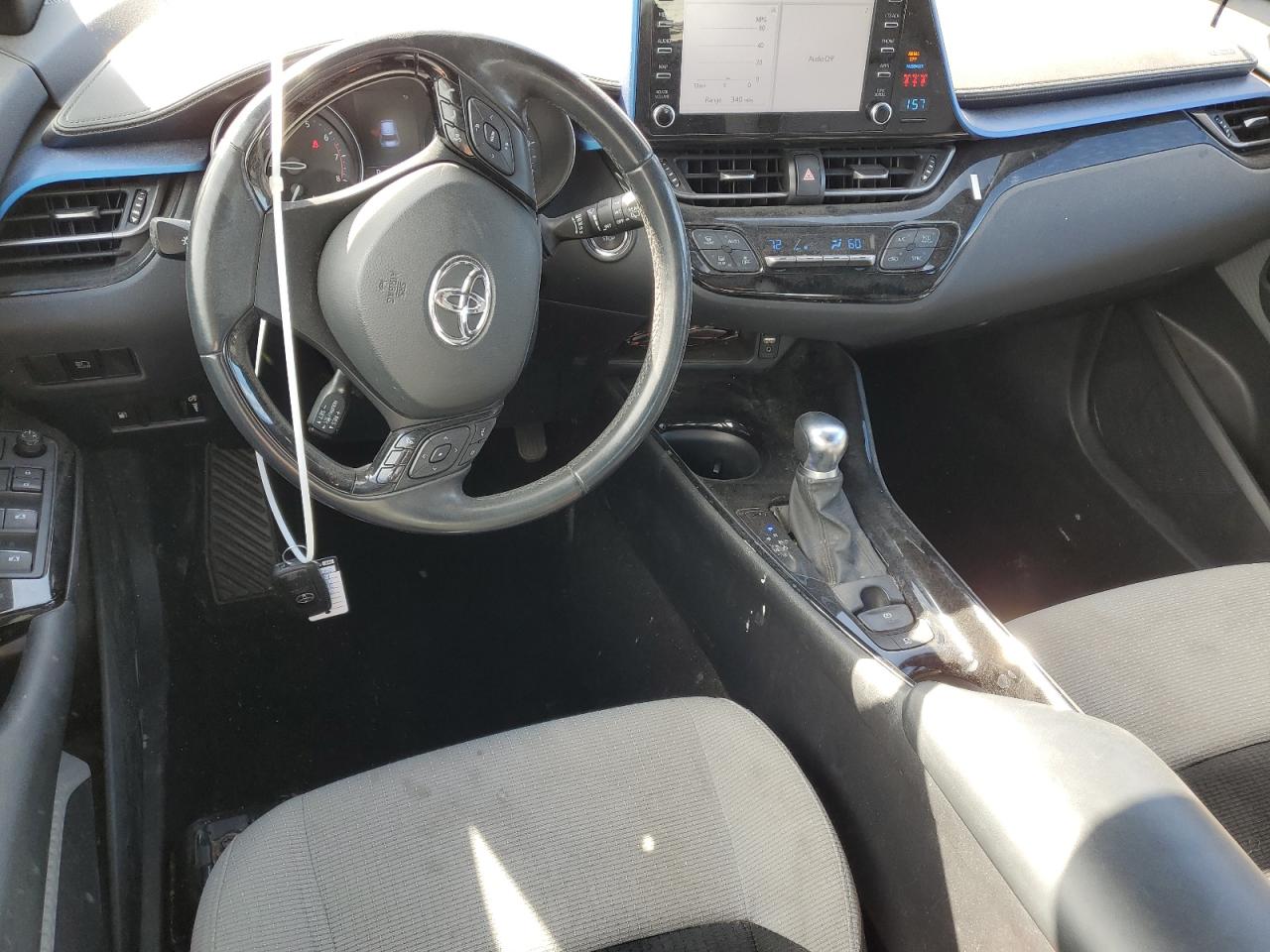 2019 Toyota C-HR VIN NMTKHMBX9KR095787 Copart auction photo, side damage thumbnail 8