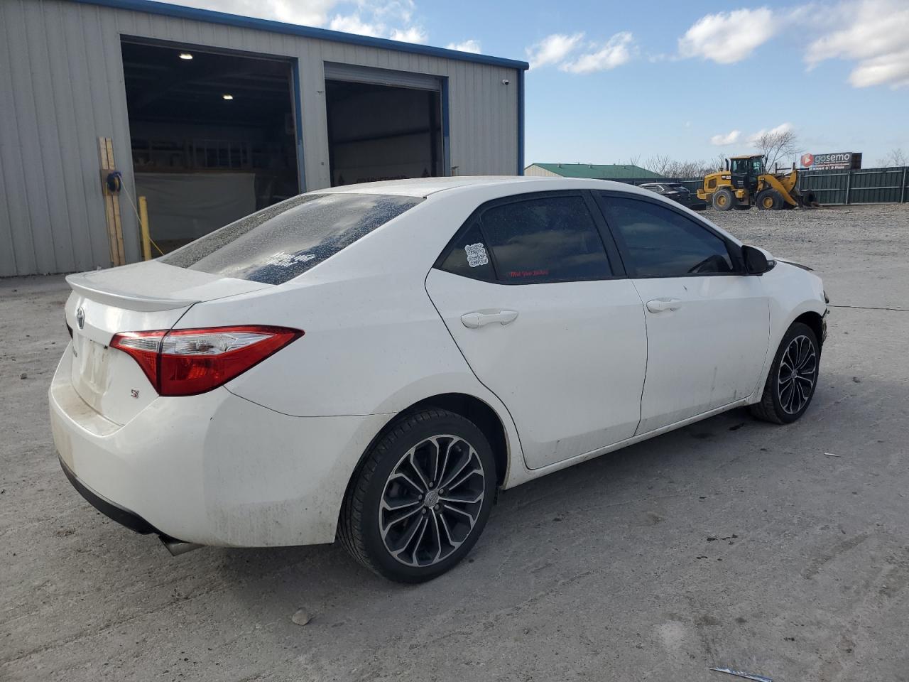 2015 Toyota Corolla VIN 2T1BURHE2FC470417 Copart auction photo, front end damage thumbnail 3