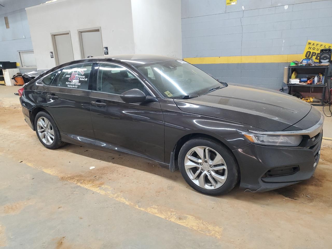 2018 Honda Accord VIN 1HGCV1F14JA075124 Copart auction photo, rear end damage thumbnail 4