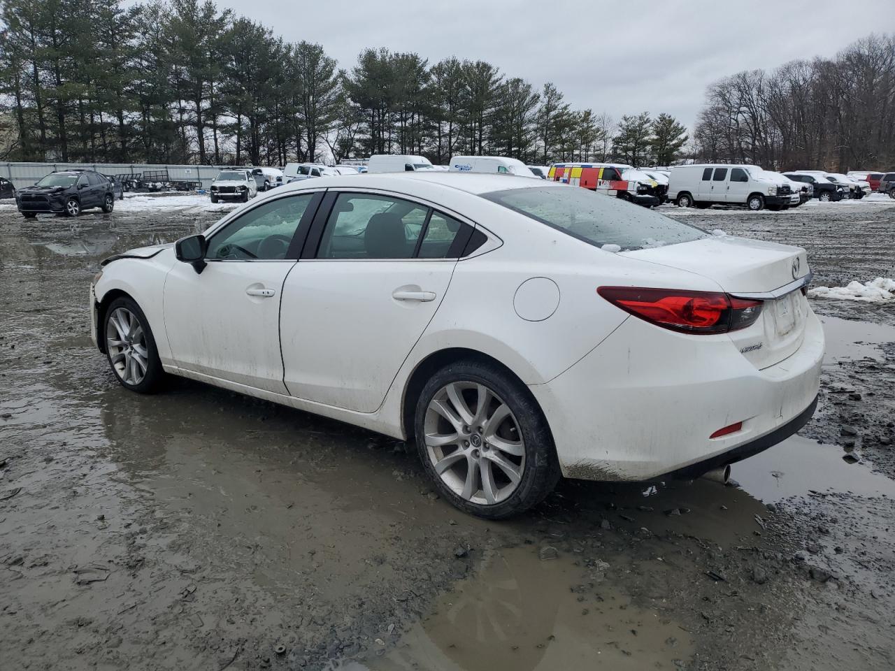 2017 Mazda 6 VIN JM1GL1V50H1126882 Copart auction photo, front end damage thumbnail 2