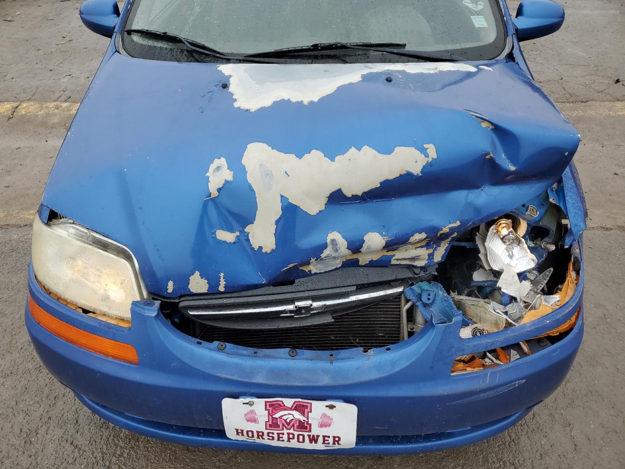 2008 Chevrolet Aveo VIN KL1TD66658B015116 Copart auction photo, front end / minor dent/scratches damage thumbnail 12