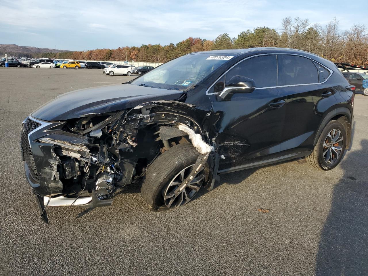 2015 Lexus NX VIN JTJBARBZ2F2033808