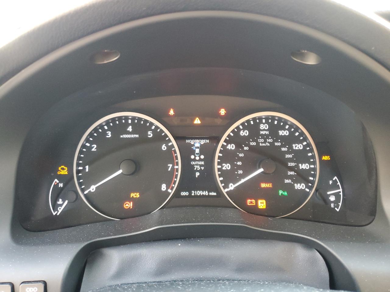 2015 Lexus ES VIN JTHBK1GG9F2172891 Copart auction photo, front end damage thumbnail 9