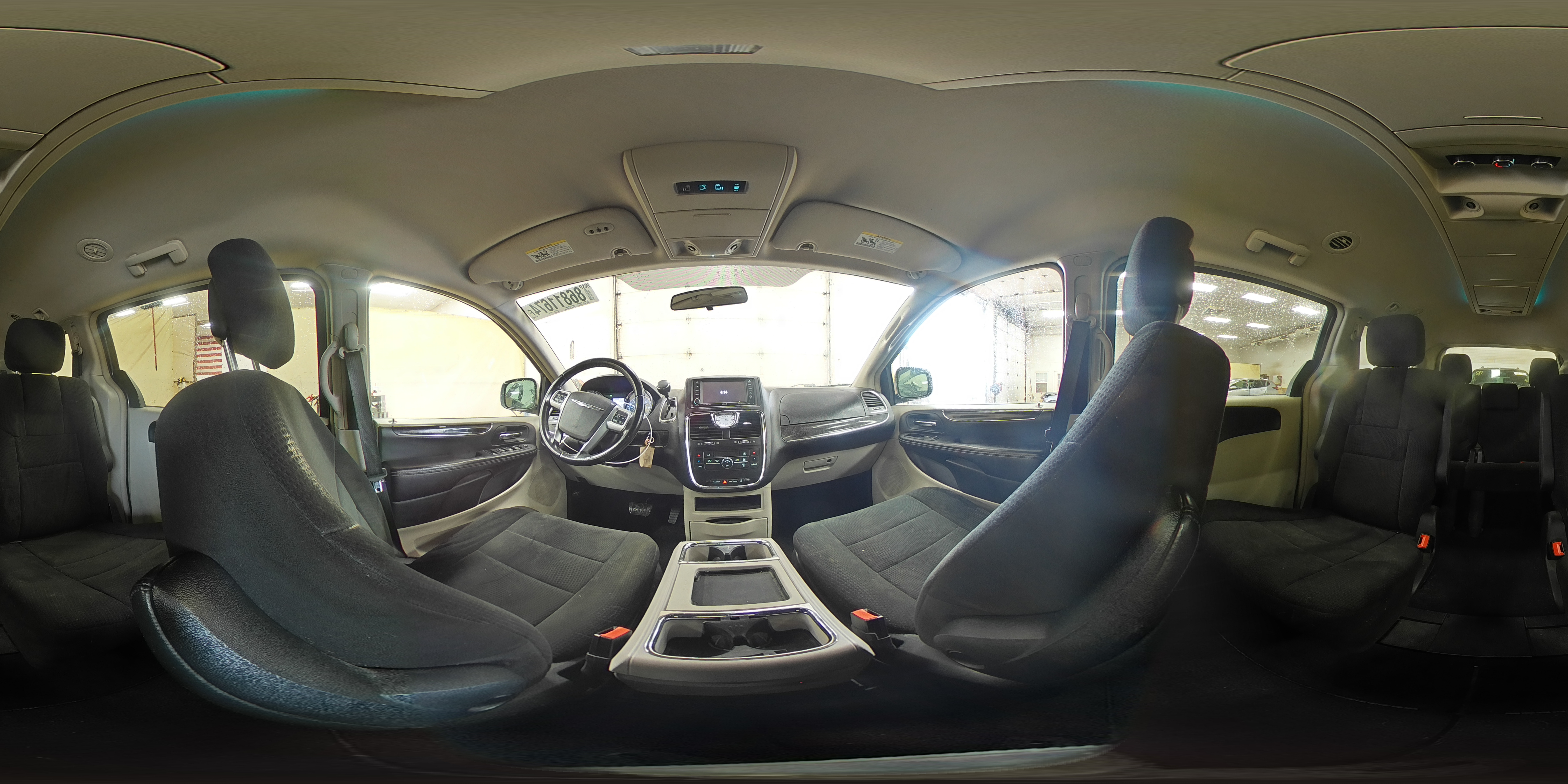 2015 Chrysler Town & Country VIN 2C4RC1CG9FR521083 Copart auction photo, front end / side damage thumbnail 16
