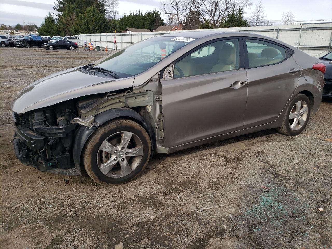 2013 Hyundai Elantra VIN 5NPDH4AE4DH446687
