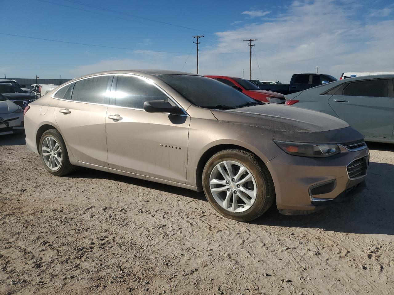 2018 Chevrolet Malibu VIN 1G1ZD5ST6JF107559 Copart auction photo, rear end damage thumbnail 4