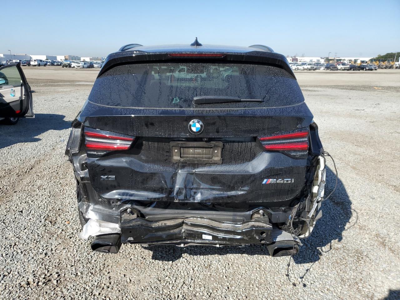 2024 BMW X3 M VIN 5UX83DP02R9W20069 Copart auction photo, rear end damage thumbnail 6