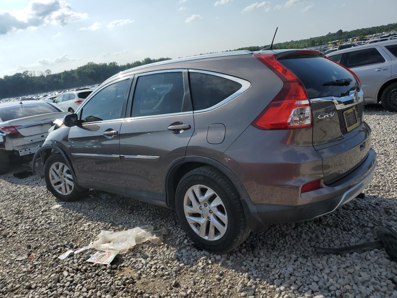 2016 Honda CR-V VIN 2HKRM3H77GH532535 Copart auction photo, front end damage thumbnail 2