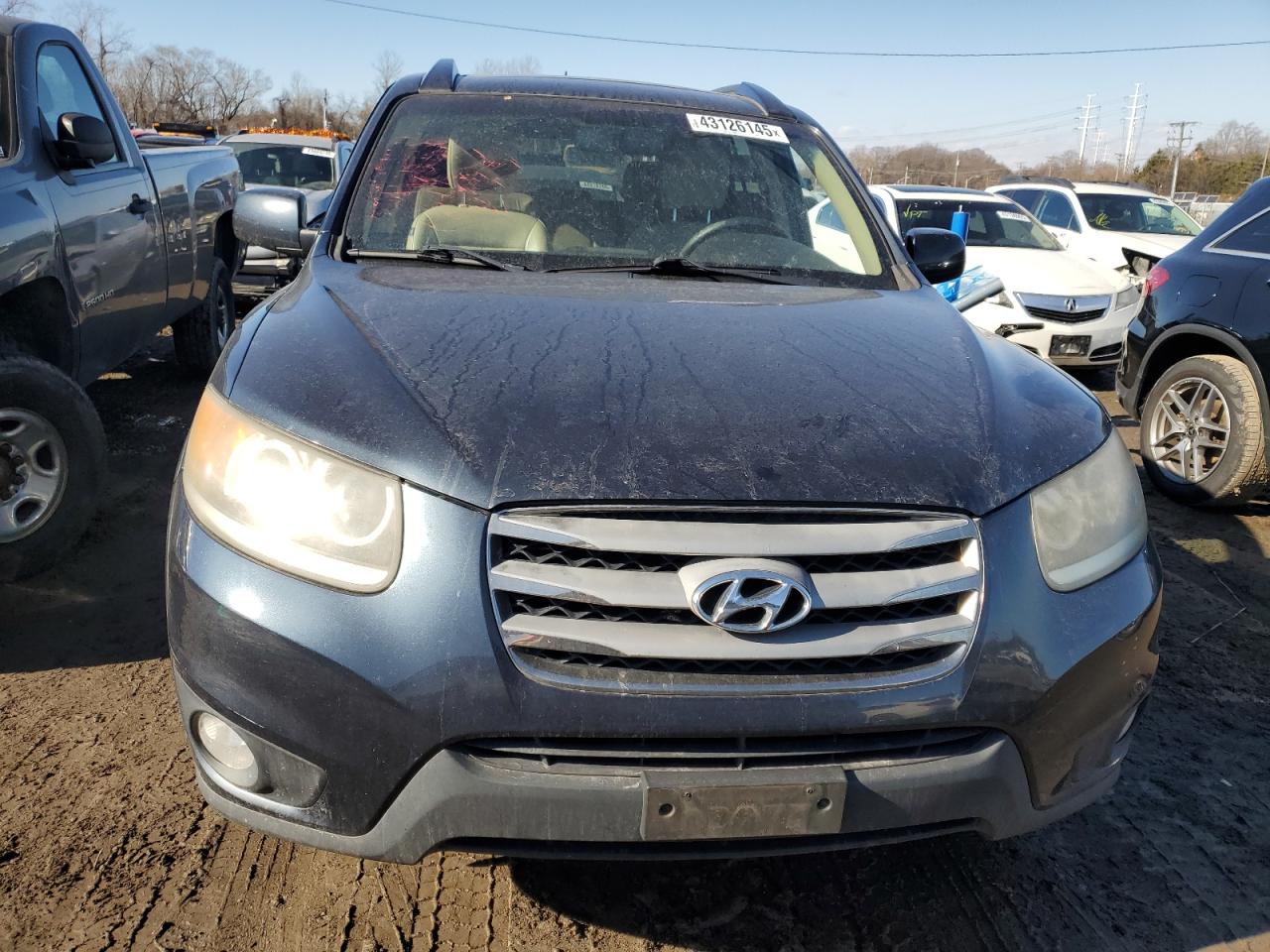 2012 Hyundai Santa Fe VIN 5XYZK4AG3CG133760 Copart auction photo, side damage thumbnail 5