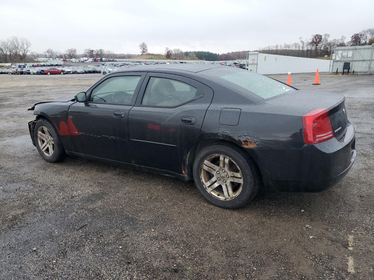 2007 Dodge Charger VIN 2B3KA43G27H832288 Copart auction photo, front end / side damage thumbnail 2