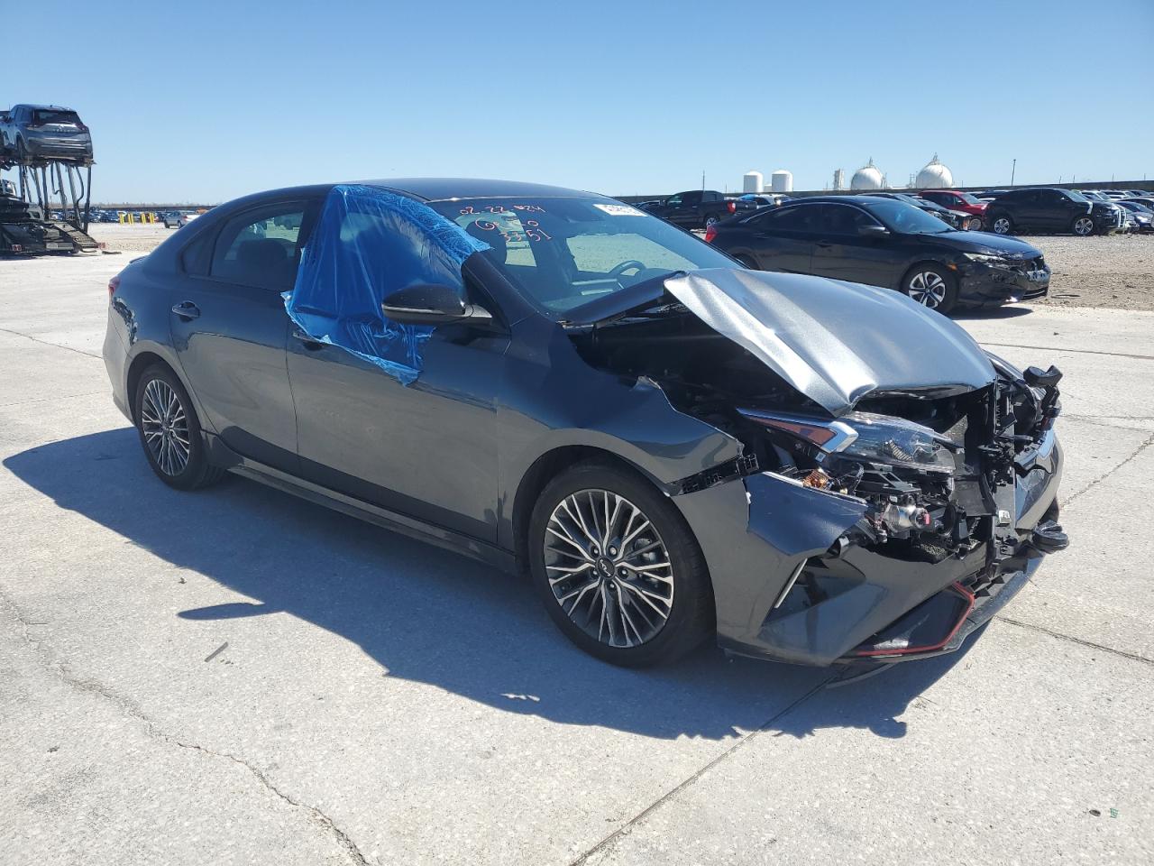 2024 KIA Forte VIN 3KPF54AD9RE803351 Copart auction photo, front end damage thumbnail 4