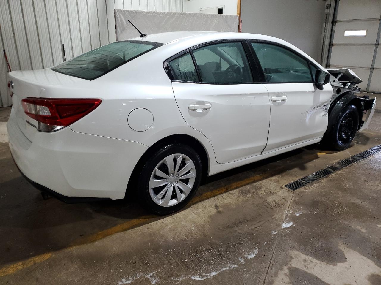 2019 Subaru Impreza VIN 4S3GKAB61K3616615 Copart auction photo, front end / side damage thumbnail 3
