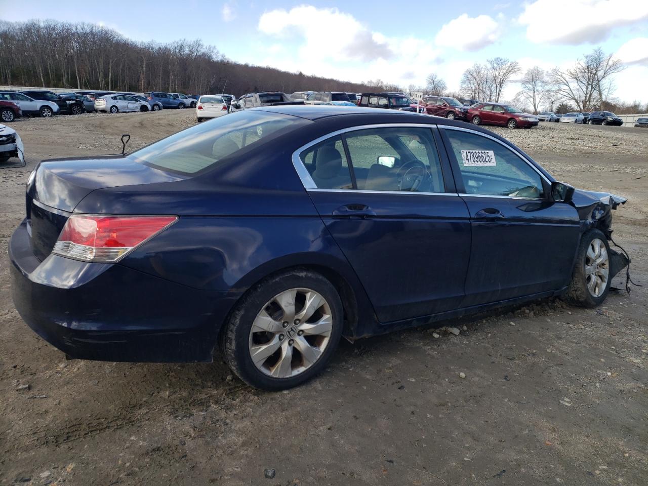 2008 Honda Accord VIN JHMCP26738C077558 Copart auction photo, front end / side damage thumbnail 3