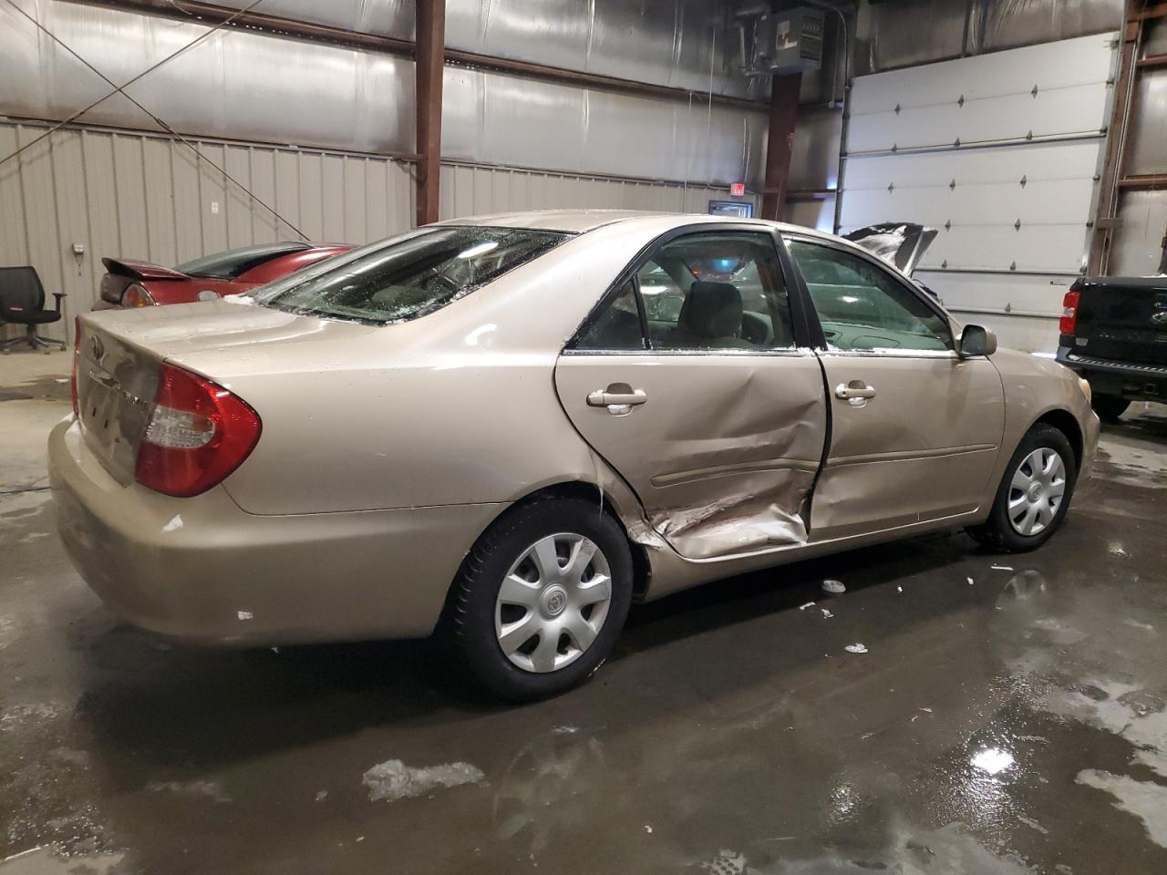 2002 Toyota Camry VIN 4T1BE32K62U516543 Copart auction photo, side / undercarriage damage thumbnail 3