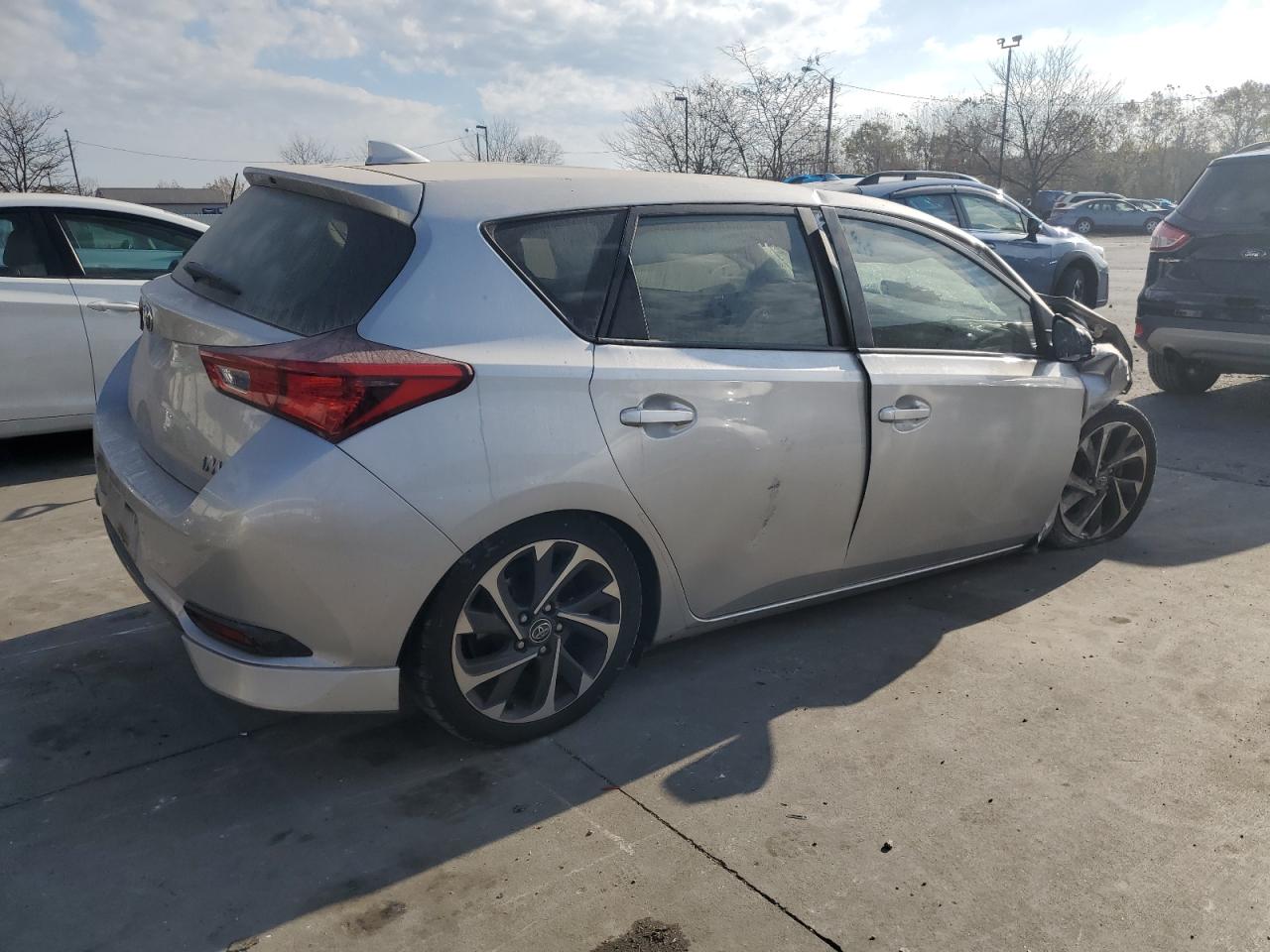 2018 Toyota Corolla VIN JTNKARJE7JJ569391 Copart auction photo, front end / all over damage thumbnail 3