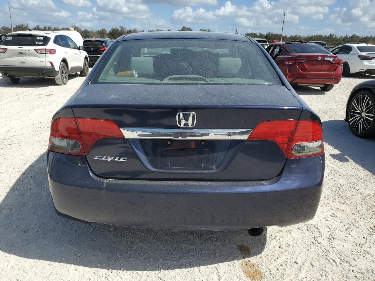 2010 Honda Civic VIN 2HGFA1F54AH548551 Copart auction photo, water/flood damage thumbnail 6