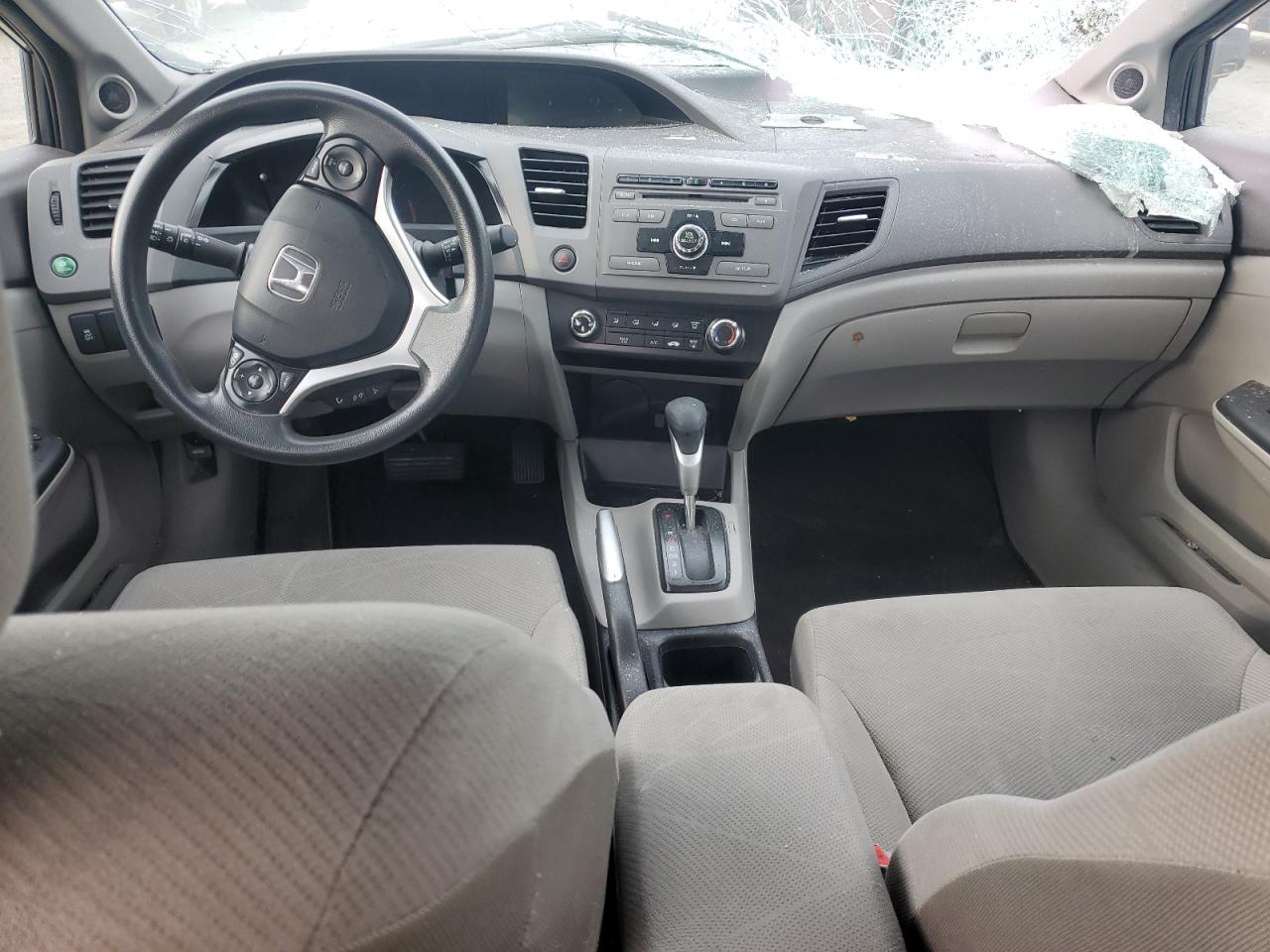 2012 Honda Civic VIN 2HGFB2F80CH546215 Copart auction photo, front end damage thumbnail 8