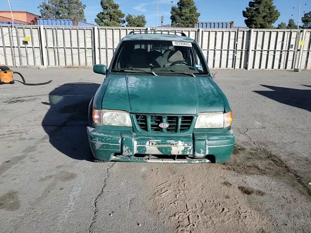 1998 KIA Sportage VIN KNDJA7231W5574314 Copart auction photo, front end / side damage thumbnail 11