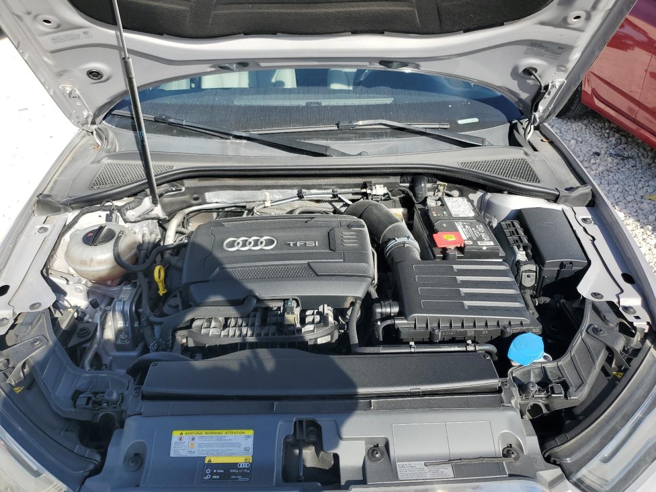 2015 Audi A3 VIN WAUEFGFF8F1039136 Copart auction photo, front end / rear end damage thumbnail 11