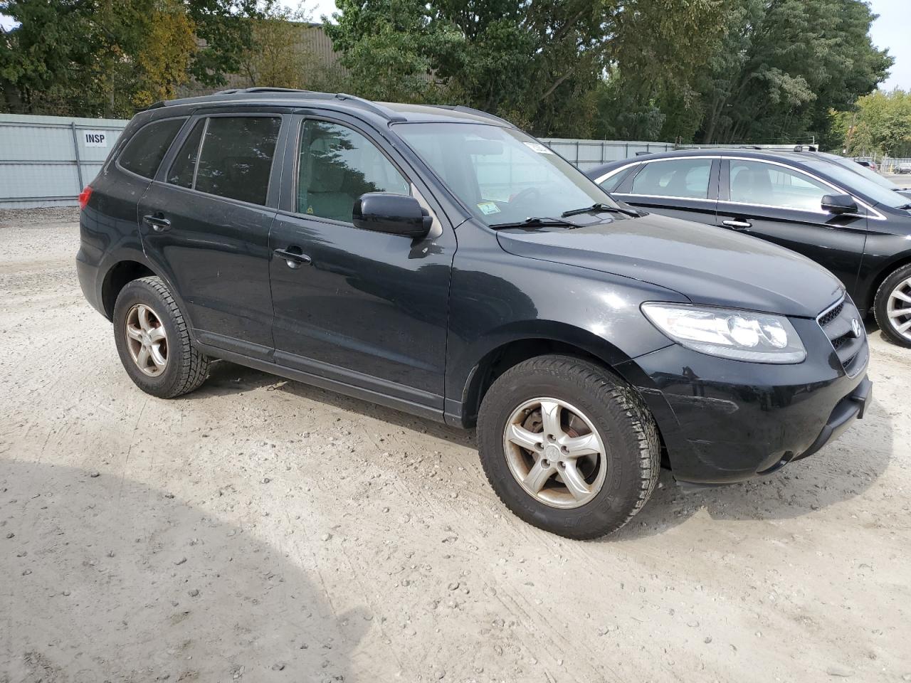 2007 Hyundai Santa Fe VIN 5NMSG13DX7H089787 Copart auction photo, minor dent/scratches damage thumbnail 4