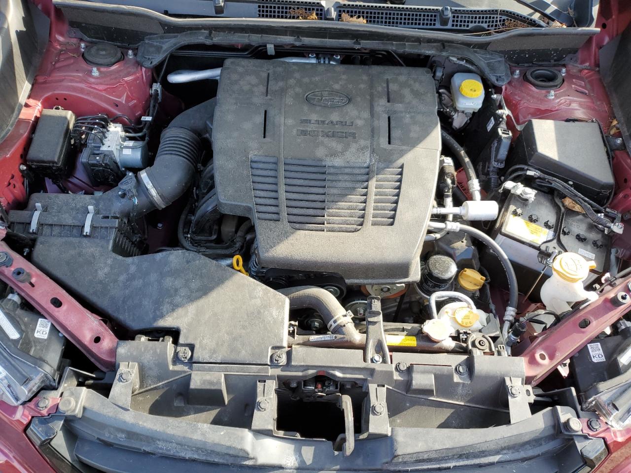 2024 Subaru Forester VIN JF2SKACC7RH406047 Copart auction photo, undercarriage / front end damage thumbnail 11