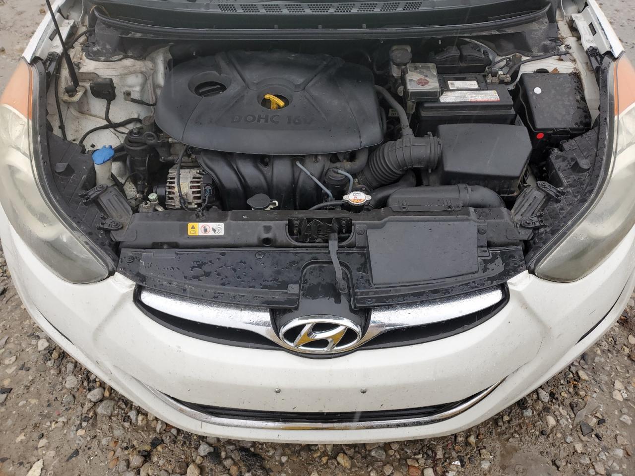 2013 Hyundai Elantra VIN 5NPDH4AE4DH368685 Copart auction photo, rear end damage thumbnail 11