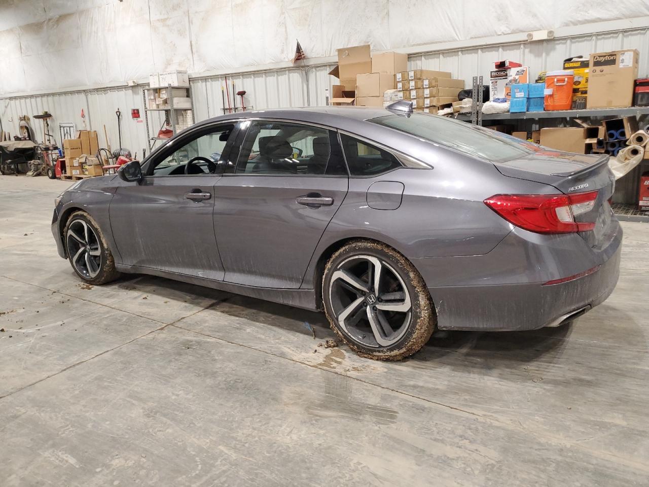 2018 Honda Accord VIN 1HGCV2F32JA038404 Copart auction photo, rear end damage thumbnail 2