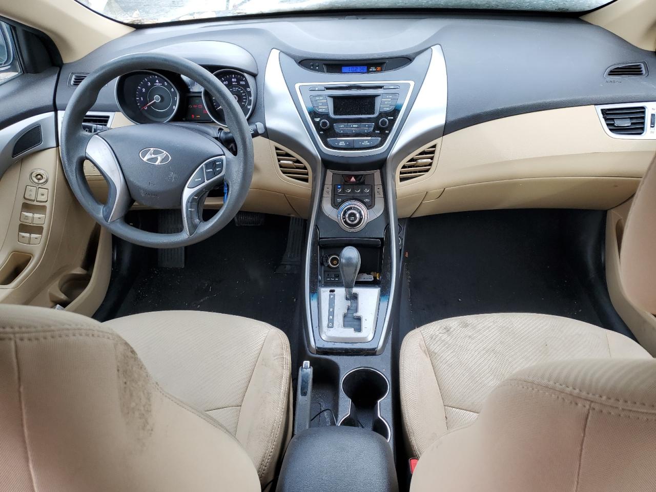 2013 Hyundai Elantra VIN 5NPDH4AE1DH330461 Copart auction photo, front end damage thumbnail 8