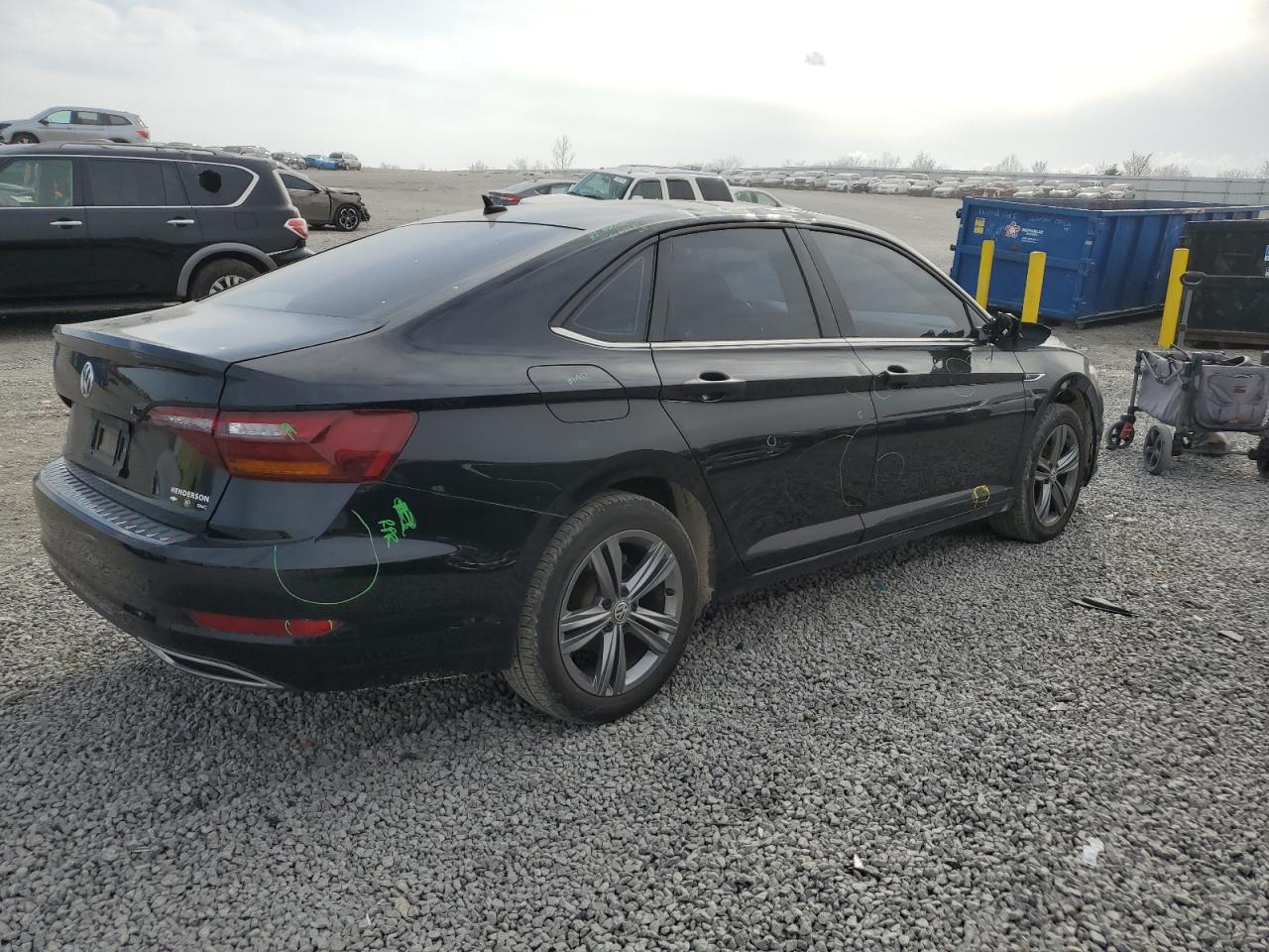 2019 Volkswagen Jetta VIN 3VWCB7BU8KM266847 Copart auction photo, minor dent/scratches damage thumbnail 3
